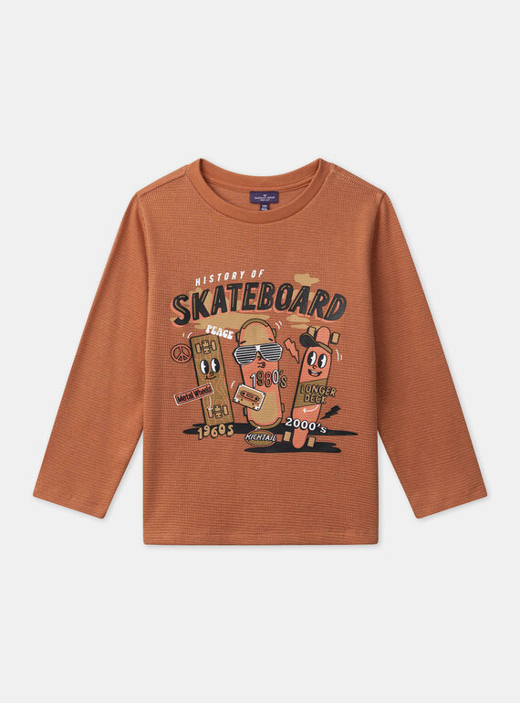 T-Shirt mit Skateboard MADALAGE / 25E3PG73TMLE405