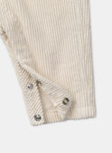 Latzhose aus Cord LASIMON / 24H1BGR1SALA001