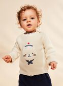 Strickpullover mit Seekatzenmuster FAKAYDEN / 23E1BGC1PULA011