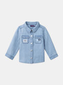 Hellblaues Denim-Hemd LADIEGO / 24H1BGJ1CHMP272