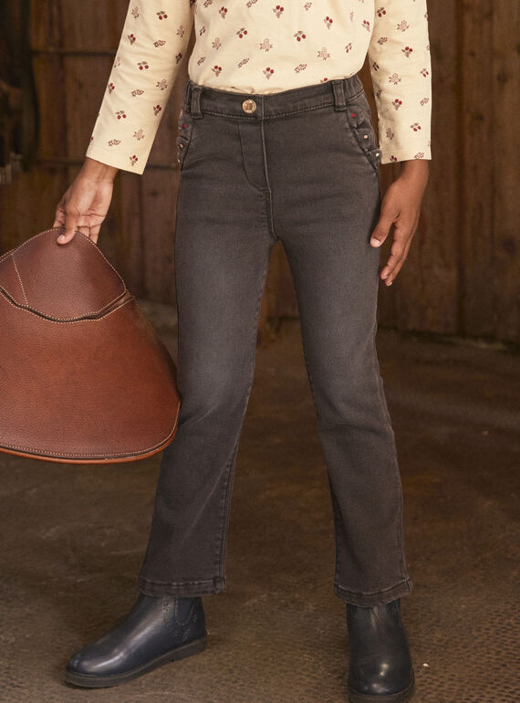 Jeans mit Fleece-Futter LALARETTE / 24H2PFR1JEAK004