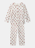 Jersey-Pyjama mit Vogelmotiv MUICAETTE / 25E5PFE3PYJ114