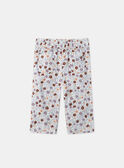 Ausgestellte Hose mit Blumenmuster MABILLIE / 25E1BF71PAN001