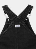 Schwarze Denim-Latzhose LAFLAVIEN / 24H1BGK1SALK003