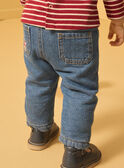 Jeans mit Fleece-Futter LASERGE / 24H1BGR2PANP269