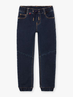 Dunkle Denim-Jeans für Jungen BUWOLAGE1 / 21H3PGB2JEAK005