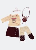 Tagesoutfit für Puppen - Ein Langlaufski, Langlauf, Langlauf! SMAFA0026SKI / 22J7GF22HPO099