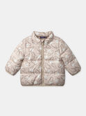 2-in-1-Parka mit langen Ärmeln in Braun oder Beige mit Bärenprint, Baby, Jungen NINATHAN / 25H1BGE1PAR816
