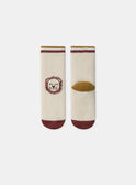 Bouclé-Socken mit Löwenkopf MAALLAN / 25E4BG71SOQ114