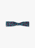 Blaues Enten-Stirnband für Mädchen mit Blumendruck BOMAETTE / 21H4PF91BAN714