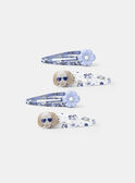 Greyish blue HAIRCLIP NEBLUETTE / 25H4PF77BRT205