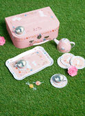 Rosa Koffer mit Puppengeschirr Alice SEALIDINE / 19HZENS1COD321
