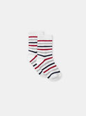 3er-Pack Socken gestreift, gemustert oder einfarbig, Baby Jungen NAIRWIN / 25H4BGP1LC3A015