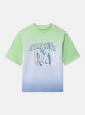Bade-T-Shirt UPF 50+ im Colorblock MRUTISHAGE / 25E4PGC5TUV000