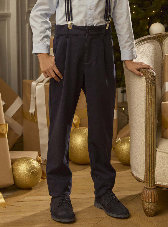 Navy PANTS LEDUSAGE / 24H3PGT1PANC205