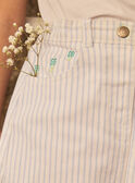 Gestreifter Jeansrock MLEJUPETTE / 25E2PFO1JUP001