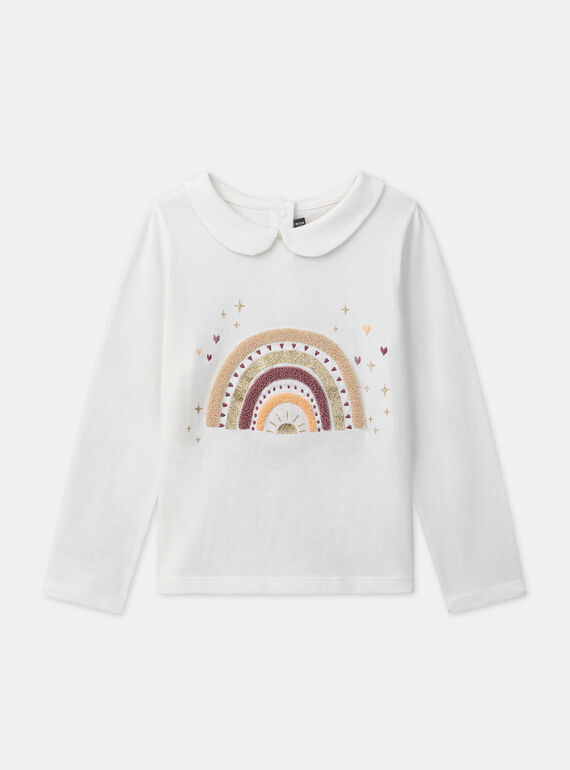 T-Shirt mit Regenbogen MARINETTE / 25E2PF71TML001