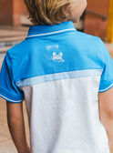 Polo-Shirt mit Krebs-Motiv MLUCAGE / 25E3PGQ1POL701