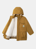 2-in-1-Parka, gelb oder beige ohne Ärmel, Jungen NINODAGE / 25H3PGE3PARI821