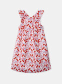 Langes Kleid mit Kirschmotiv MLUCETTE / 25E2PFQ1RBS000