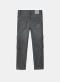 Cargo-Jeans Grau LADIMAGE / 24H3PGQ1JEAK004