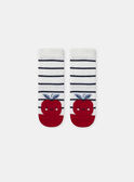 3er-Pack Socken gestreift, gemustert oder einfarbig, Baby Mädchen NAGERTRUDE / 25H4BFP1LC3001