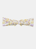 Haarband mit Blumenmuster KALISE / 24E4BFD1BAN001