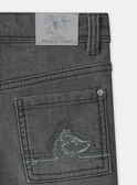 Cargo-Jeans Grau LADIMAGE / 24H3PGQ1JEAK004
