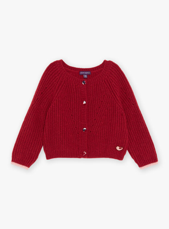 Rote Strickweste DAOLIVIA / 22H1BFX2CARF526