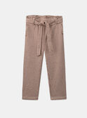 Karottenhose mit Karos LIMILETTE / 24H2PFK1PAN001