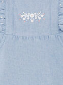 Baby Mädchen bestickt Jeans waten Anzug ZAPRISKA / 21E1BFT1BAR721