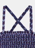 Zweiteiliger Badeanzug mit Blumenmuster MRUBIKETTE / 25E4PFC6D4L705