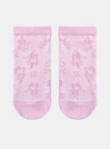 Rosa Blumensocken KAJOURETTE / 24E4PF32SOQ318