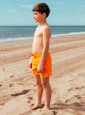 Orangefarbene Badeshorts mit Zaubermotiven  MRUMOUAGE / 25E4PGC7MAIE405
