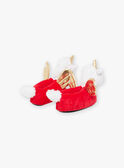 Rote Pantoffeln mit 3D-Einhorn-Animation GRUJUETTE / 23F10PF61PTD050