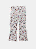 Ausgestellte Leggings mit Blumenmuster MALEGETTE / 25E2PF71LG001