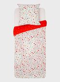 Rotes Weihnachtsbettwäscheset mit quadratischem Kissenbezug SACOUETTE / 19HZENS1PLC511