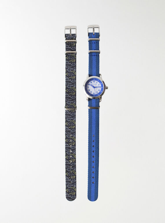 Medium blue WATCH ENZO / 20J7GG11MON208