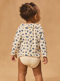 Langärmeliger Body mit Blumenmuster MADANNA / 25E1BF82BOD114