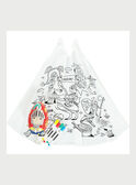 Osterei: weißer Umhang RYCHEVAGE / 19E3PGG4CPO000
