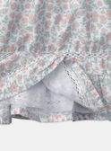 Geblümtes Kleid mit Smokeinsatz MREFRIETTE / 25E2PFL4ROB001