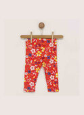 Rote Leggings mit Motiv RAFEE / 19E4BFC1CALF505