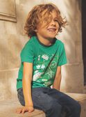T-Shirt mit Dinosaurier-Motiven und phosphoreszierenden Fahrrädern FEPAGE / 23E3PGB2TMC630