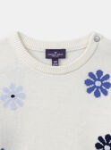 Pullover mit Blumenmuster MESWETTE / 25E2PF81PUL114