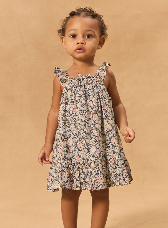 Kleid mit Blumenmuster MAZOE / 25E1BFR1ROBC243