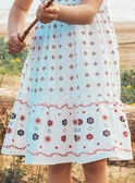 Besticktes Midikleid MRABROETTE / 25E2PFR2RBS001