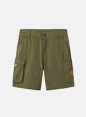 Bermuda-Shorts in Khaki MLESCOTAGE / 25E3PGO2BER604