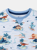 Langer Pyjama mit Dino-Motiv KUILUAGE / 24E5PG62PYJC219