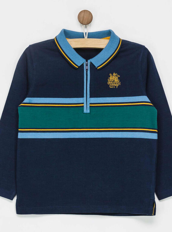 Navy Polo shirt PICOAGE / 18H3PGH1POL713