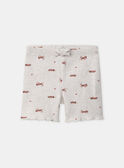 Set aus T-Shirt und Radlerhose mit Leopardenmuster MAZIRA / 25E1BFR1ENS808